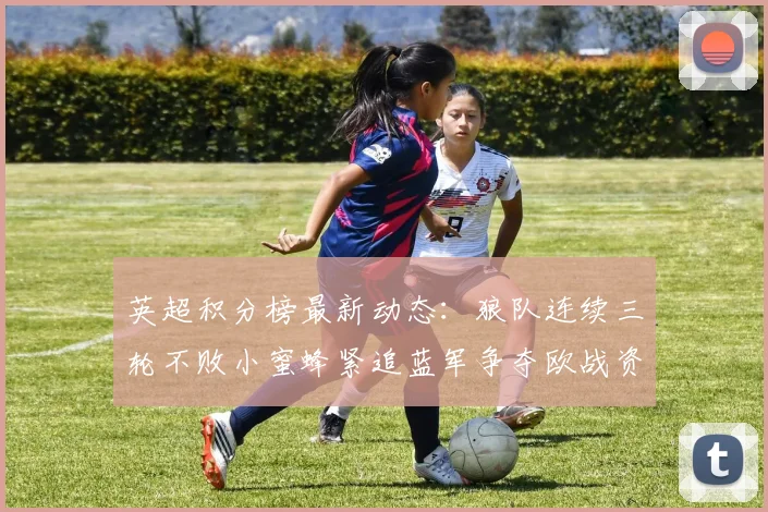英超积分榜最新动态：狼队连续三轮不败小蜜蜂紧追蓝军争夺欧战资格